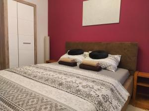 Letto o letti in una camera di River Lux