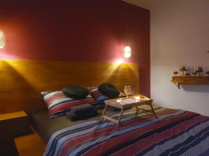 Letto o letti in una camera di River Lux
