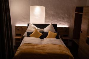 Säng eller sängar i ett rum på Landgasthof Lehmsiek