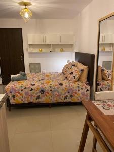 Posezení v ubytování Estudio elegante y cálido