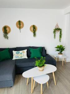 Część wypoczynkowa w obiekcie PALAPA GARDEN alojamientos, piscina privada y cerca del mar