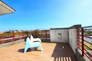 Balkon oz. terasa v nastanitvi Yilan B&B - Happy Snail