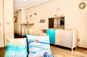 A television and/or entertainment centre at Sunset chill out