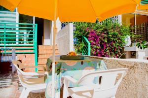A balcony or terrace at Sunset chill out