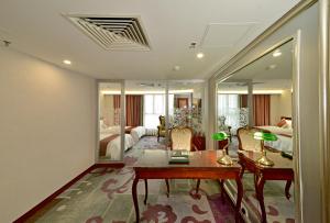 Istumisnurk majutusasutuses Hotel Guia