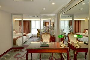 Istumisnurk majutusasutuses Hotel Guia