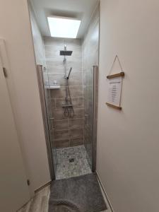 Ferienwohnung Manuela & Daniel Hiebl tesisinde bir banyo