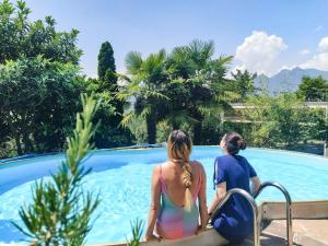 The swimming pool at or close to Casa San Tomè