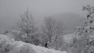 Obiekt Studio Montagne Cerdagne à SAILLAGOUSE zimą