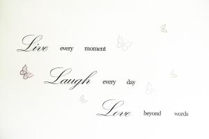 a set of different handwriting fonts on a white background at Fettes Hideaway in Edinburgh