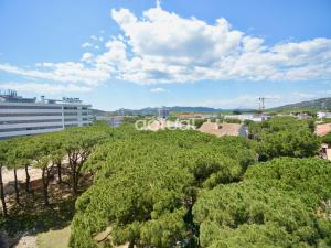 una vista aérea de los árboles y un edificio en Fanals 4M, en Platja d'Aro