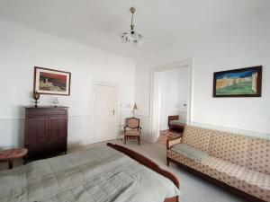Postel nebo postele na pokoji v ubytování Atelier Keszthely