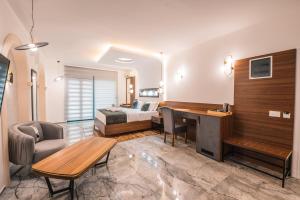 Posezení v ubytování Barjaktar - Luxury Suites & SPA