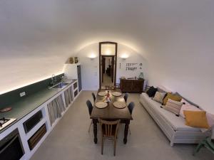 Kuchyň nebo kuchyňský kout v ubytování Bilocale a due passi dal lago