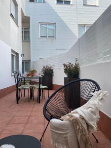 Balkon lub taras w obiekcie apartamento plaza del parque