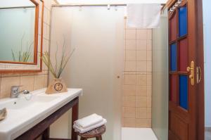 A bathroom at Villa Amapola