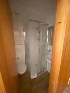 哈斯里山林小屋的一间浴室