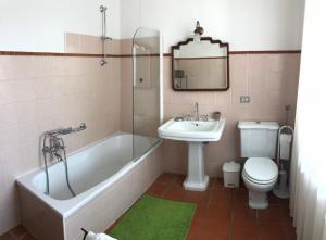 Koupelna v ubytování Agriturismo La Casa in Collina