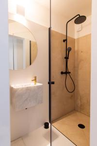 Koupelna v ubytování B&b kleinen bosch