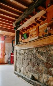 Kuchyň nebo kuchyňský kout v ubytování Drinska Villa Cabin