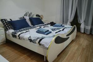 Кровать или кровати в номере Guest House Lona