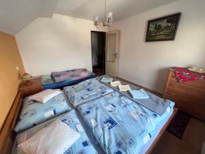 Postel nebo postele na pokoji v ubytování Privat Nika 246