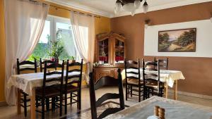 Posezení v ubytování Na Dolinie