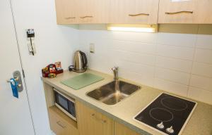 A cozinha ou kitchenette de Waves