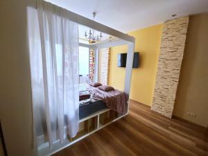 Posteľ alebo postele v izbe v ubytovaní Comfort Apartment 2 rooms 65m2