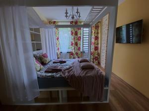 Posteľ alebo postele v izbe v ubytovaní Comfort Apartment 2 rooms 65m2