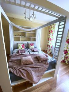 Posteľ alebo postele v izbe v ubytovaní Comfort Apartment 2 rooms 65m2