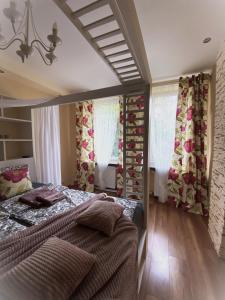 Posteľ alebo postele v izbe v ubytovaní Comfort Apartment 2 rooms 65m2