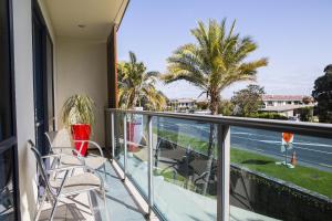 Uma varanda ou terraço em Waves