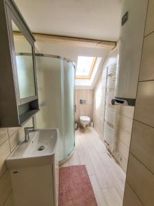 Koupelna v ubytování Apartmány u Koláčků + 37 fotografií