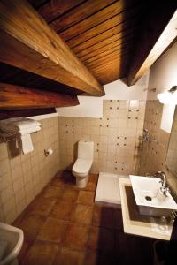 Koupelna v ubytování Posada Real del Buen Camino