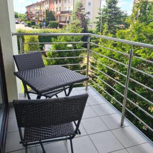 Balkón nebo terasa v ubytování Pokoje U Beaty