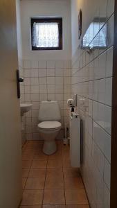 Koupelna v ubytování Apartmán Levandule