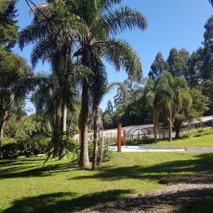 En have udenfor Cabana Rústica - Sitio Kayalami