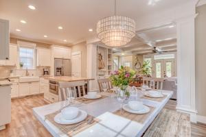 Dapur atau dapur kecil di Koral Retreat - Meredith Lodging