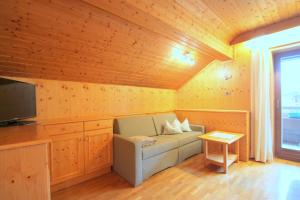 TV a/nebo společenská místnost v ubytování Apartment an der Aue