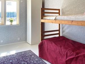 Postel nebo postele na pokoji v ubytování 6 person holiday home in SANDHEM-By Traum