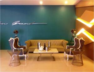 Istumisnurk majutusasutuses Malabon Grand Hotel and Events Place