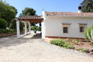 Bygningen som feriehuset ligger i