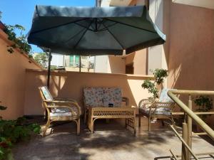 Balkón nebo terasa v ubytování Hotel Orchidea