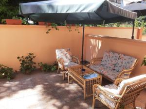 Posezení v ubytování Hotel Orchidea