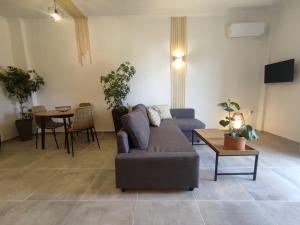 TV a/nebo společenská místnost v ubytování Coritos apartments Corfu