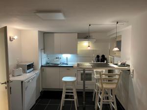 Nhà bếp/bếp nhỏ tại Detmold - Hiddesen - Premium - Appartement