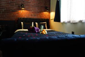 Posteľ alebo postele v izbe v ubytovaní Spa Bath Apartment