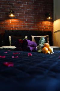 Posteľ alebo postele v izbe v ubytovaní Spa Bath Apartment