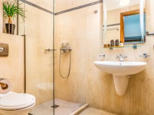 Koupelna v ubytování Elounda Alikes Suites & Studios